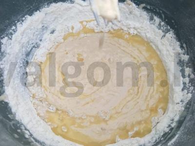 Trdelnik su riešutais ir cinamonu Žingsnis 3