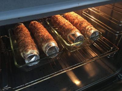 Trdelnik su riešutais ir cinamonu Žingsnis 15