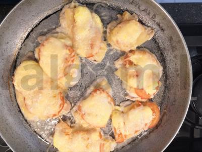 Vištienos krūtinėlė su ananasais ir pomidorais orkaitėje Žingsnis 9