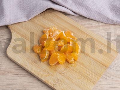 Kalakutienos faršas su kuskusu, mandarinais ir daržovėmis Žingsnis 1
