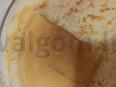 Karališki blyneliai su šokoladu Žingsnis 7