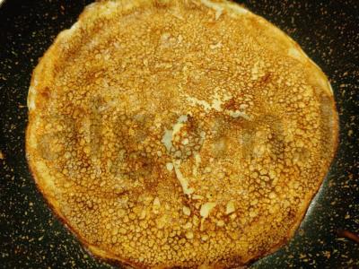 Minkšti blyneliai ant kefyro su obuolių padažu Žingsnis 3