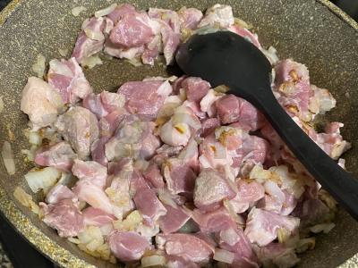 Kiauliena su grybais Žingsnis 3