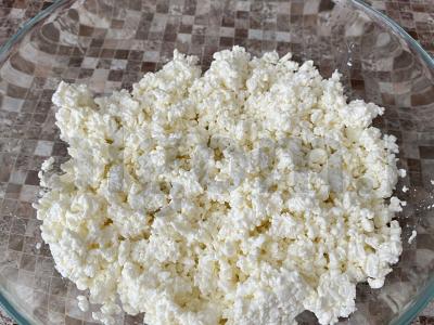 Sūrio pyragai per pusvalandį Žingsnis 1