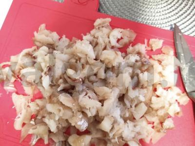 Žuvies kotletai be miltų Žingsnis 1