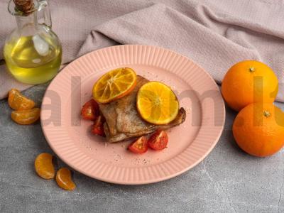 Vištienos šlaunelė su mandarinais rankovėje Žingsnis 5