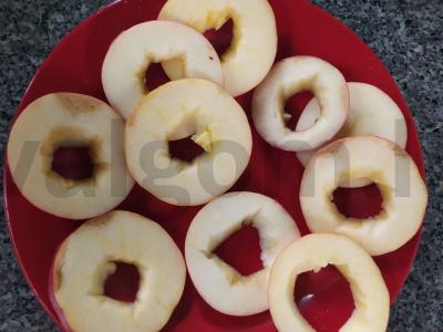 Obuolių keksiukai Žingsnis 1