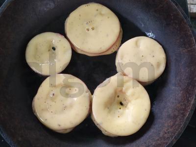 Obuolių keksiukai Žingsnis 3