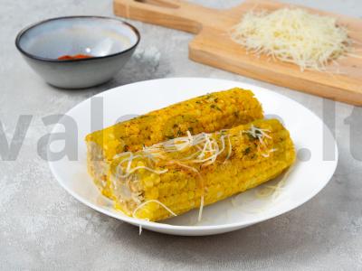 Kepti kukurūzai su parmezanu Žingsnis 2