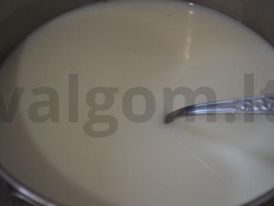 Avižiniai dribsniai su parmezanu ir graikiniais riešutais Žingsnis 3