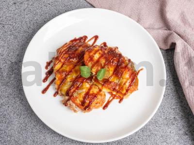 Prancūziško stiliaus vištienos šlaunelių filė mėsa Žingsnis 6