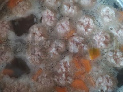 Sriuba su kalakutienos kukuliais Žingsnis 5