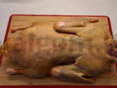 Orkaitėje kepta antis Žingsnis 1