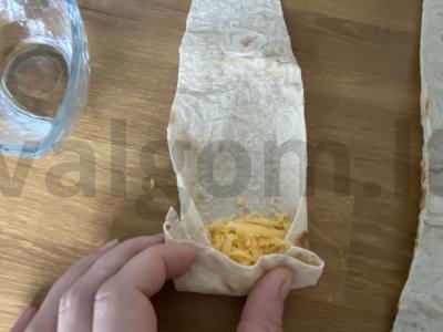 Sūrio pitos suktinukai Žingsnis 4