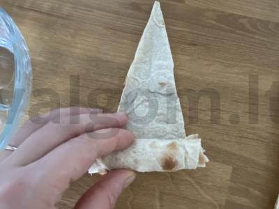 Sūrio pitos suktinukai Žingsnis 5