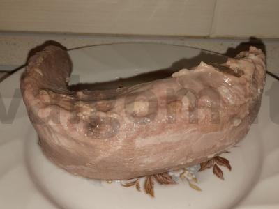 Liežuvis tešloje Žingsnis 1