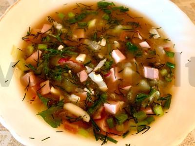 Okroshka kiekvienam sezonui Žingsnis 4
