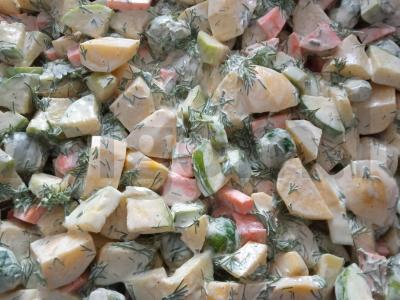 Orkaitėje keptos daržovės grietinės padaže Žingsnis 6