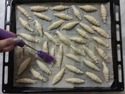 "Nutella" mini kruasanai Žingsnis 3