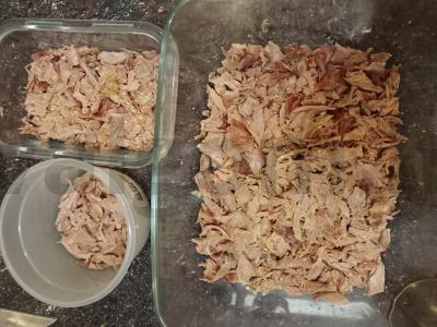 Kalakutienos kaklelio ruošinys Žingsnis 7