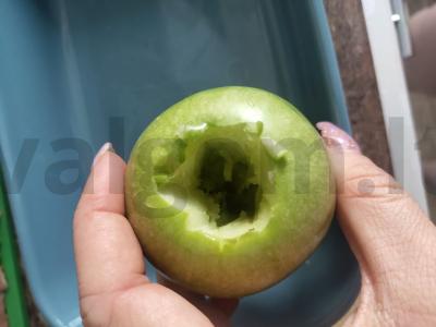 Keptas obuolys Žingsnis 1
