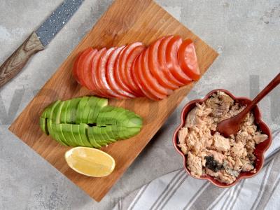 Pita su avokadų įdaru Žingsnis 3