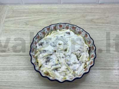 Su kalakutiena keptos bulvės Žingsnis 5