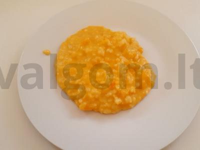 Pieno košė su moliūgais pagrindine nuotrauka