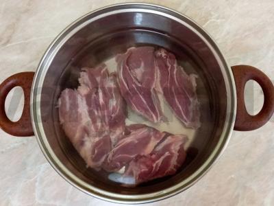 Naminis rassolnik su grietine Žingsnis 1