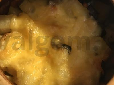 Skanus mėsos puodas su daržovėmis ir grybais Žingsnis 6