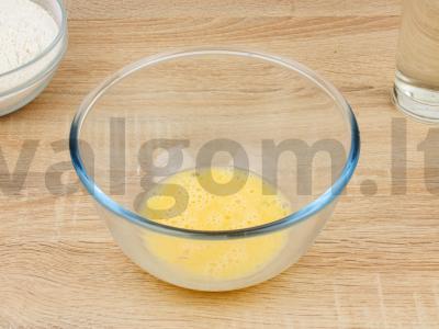 Naminiai koldūnai su varške Žingsnis 1