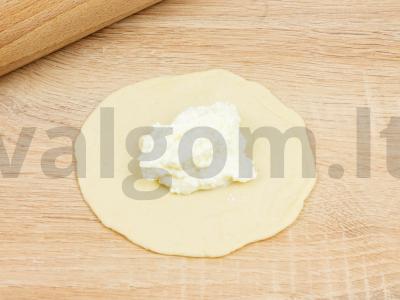 Naminiai koldūnai su varške Žingsnis 7