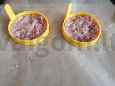 Kepta malta mėsa su grybais Žingsnis 4