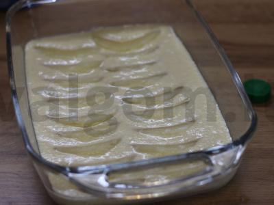 Ananasų pyragas iš kvietinių miltų ir vanilės Žingsnis 3