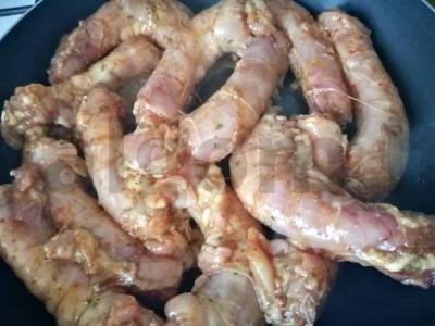 Aštrūs vištienos kokteiliai sojų padaže Žingsnis 2