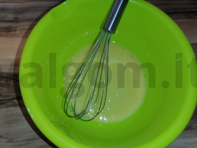 Bananų paplotėliai su apelsinų žievele Žingsnis 2