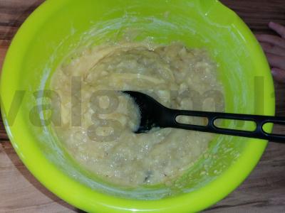 Bananų paplotėliai su apelsinų žievele Žingsnis 6