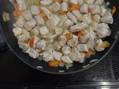 Bulgur su kiauliena Žingsnis 3