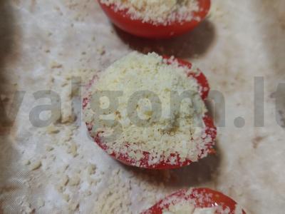 Kepti įdaryti pomidorai Žingsnis 3