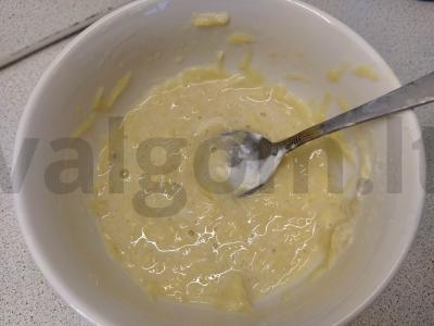 Pusryčių bulviniai blynai. Žingsnis 2