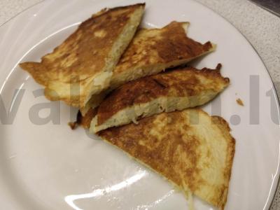 Pusryčių bulviniai blynai. pagrindine nuotrauka