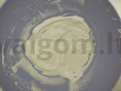 Įvairiaspalviai citrinų ir kavos keksiukai Žingsnis 4