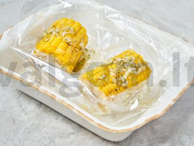 Kepti kukurūzai su krapais Žingsnis 2