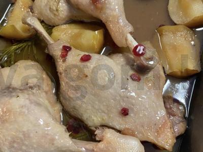 Ančių kojos su obuoliais Žingsnis 5