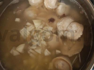 Super koldūnų sriuba. Žingsnis 4