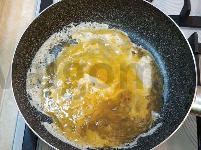 Kumpio lavašas ant kiaušinio Žingsnis 3