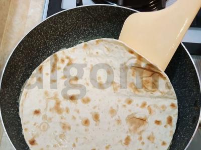 Kumpio lavašas ant kiaušinio Žingsnis 4