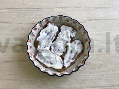 Prancūziško stiliaus vištienos krūtinėlė su grybais Žingsnis 2