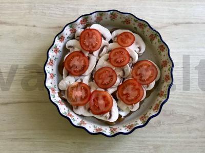 Prancūziško stiliaus vištienos krūtinėlė su grybais Žingsnis 4