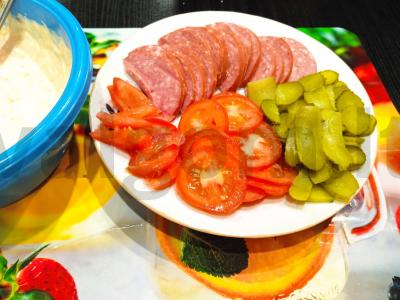Sluoksniuotas užkandžių pyragas Žingsnis 4